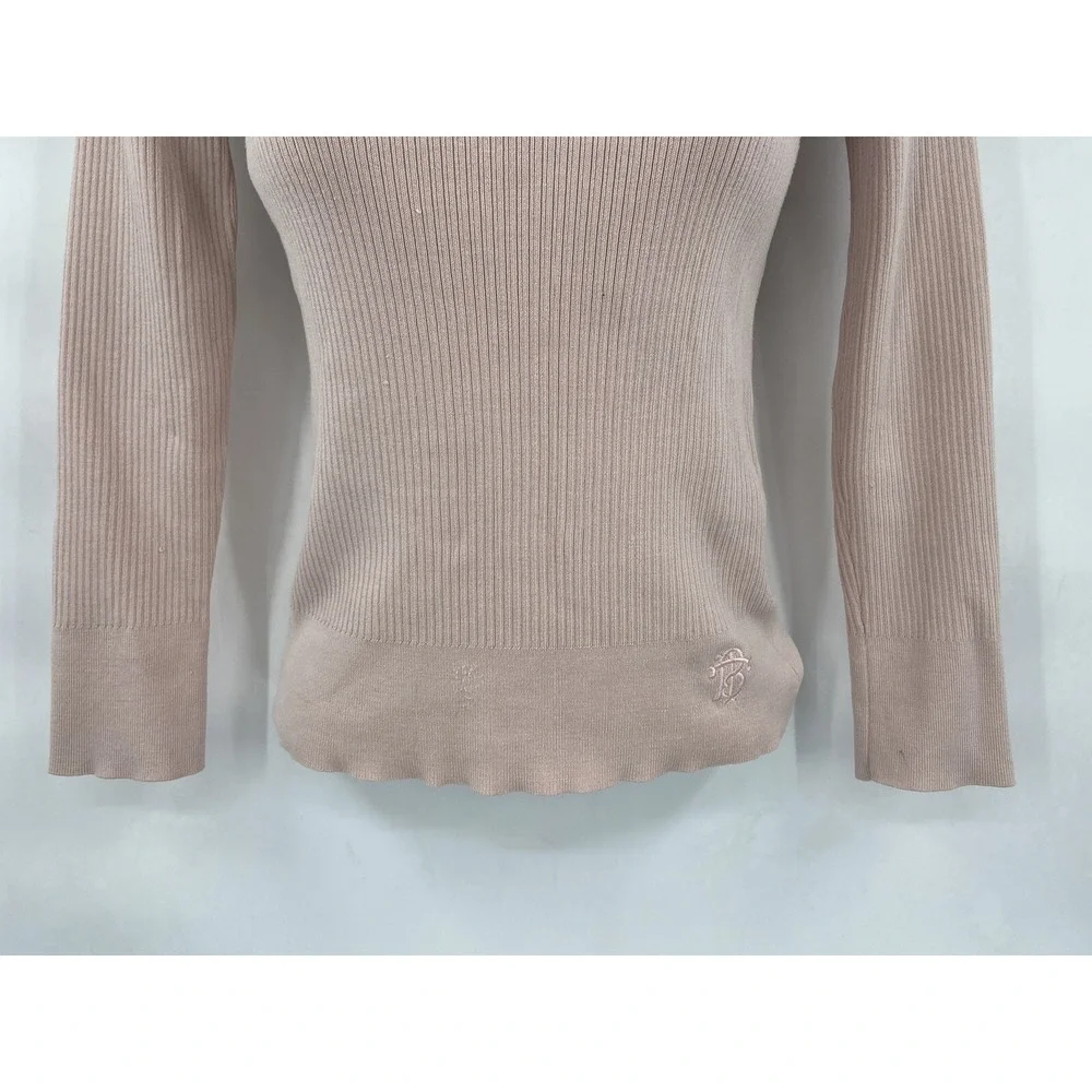 TORY BURCH‎ Women's Pink Long Sleeve Top Size XSmall
